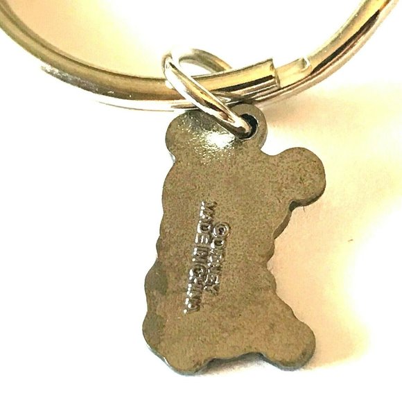 Vintage Disney Winnie the Pooh Bear Keychain Keyring Vintage Disneyana - Picture 3 of 7